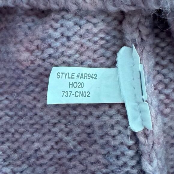 J. Crew Crewneck Alpaca Blend Sweater in Wisterial Multi Heather Size Small - Picture 5 of 5